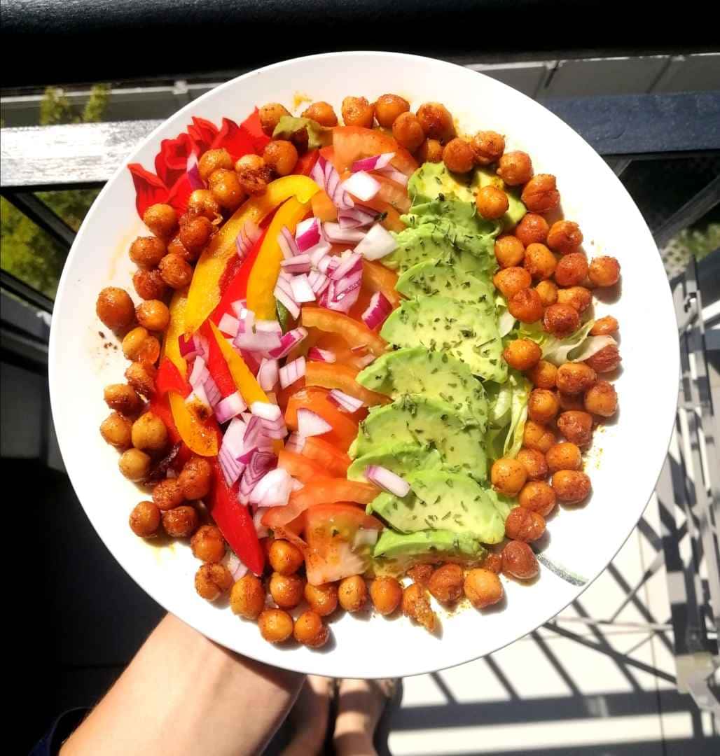 Chickpea & Avocado Salad