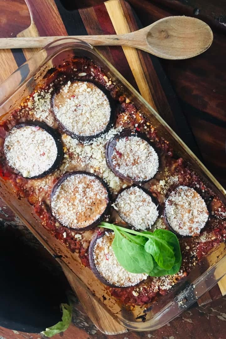 Lentil & Eggplant Bake